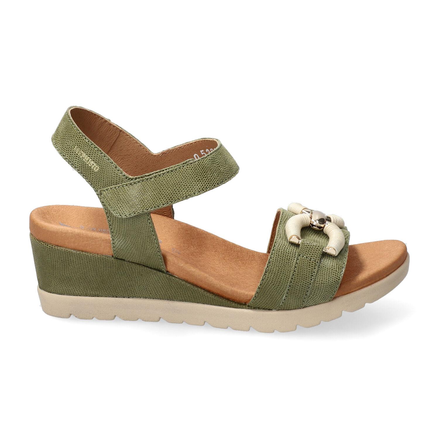 sandales femme modèle Youna kaki - Mephisto